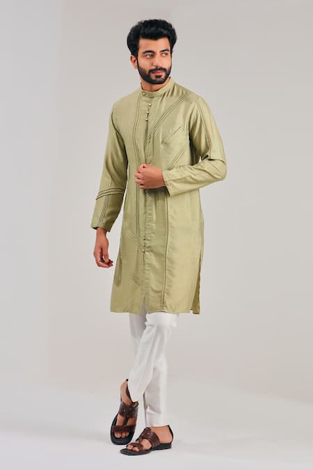 Shreyansh Designs Mandarin Collar Straight Kurta 