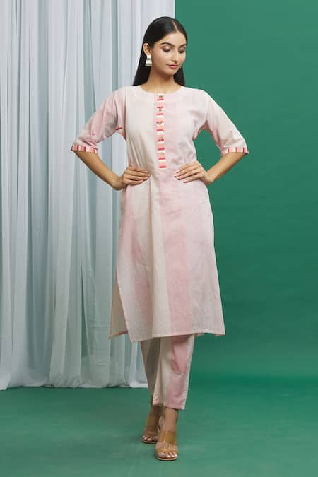 Straight Kurta with Pants Set for Ladies – Stilento