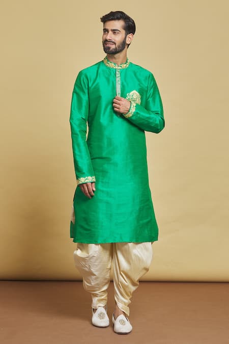 Arihant Rai Sinha Placement Embroidered Kurta & Dhoti Pant Set 