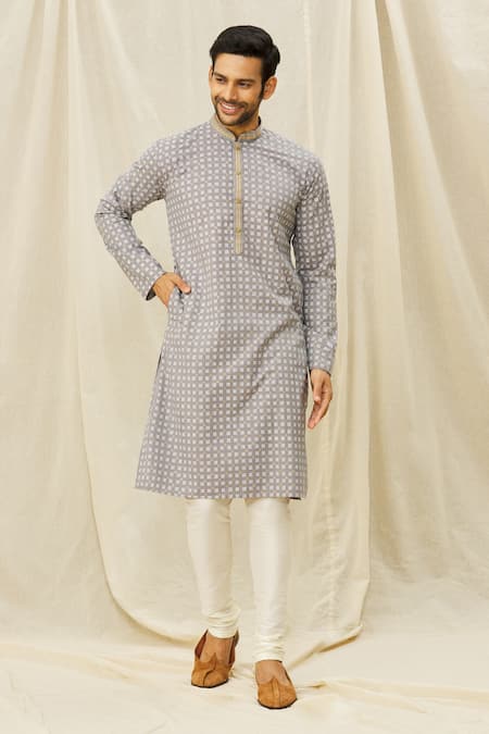 Aryavir Malhotra Printed Kurta 