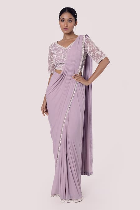 Buy Designer Drape Sarees Online - Onaya