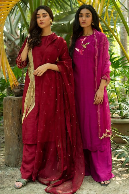 LABEL SHRISTI CHETANI A-Line Kurta Set 