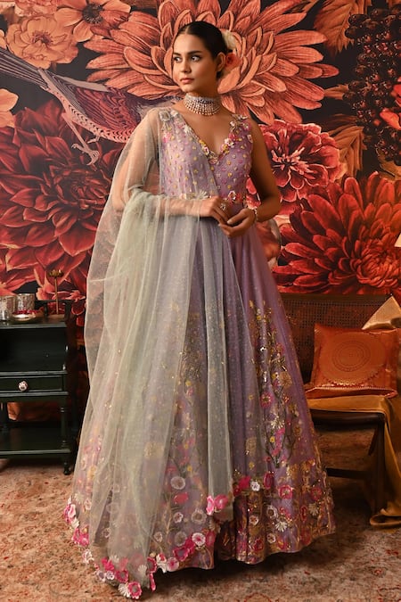 Moledro Irsa Embroidered Anarkali With Dupatta 