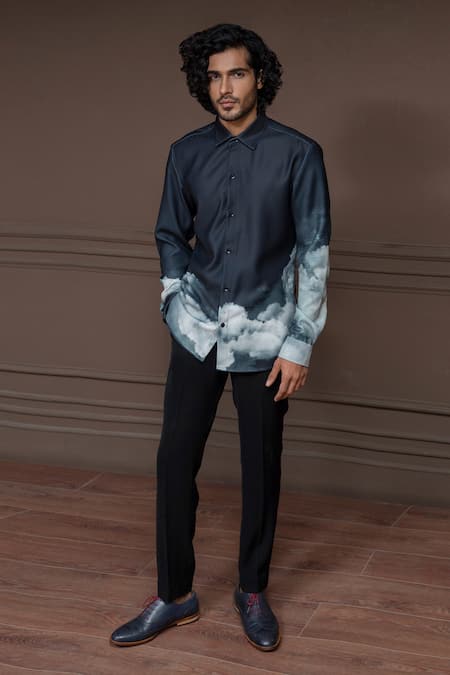 Varun Chakkilam Afterhours Smog Cotton Shirt 