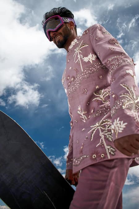 Sahil Kochhar Lateef Embroidered Bandhgala 