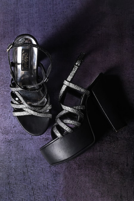 Sana K luxurious Footwear Rhinestone Heels | Accessories, Footwear, Heels,  Black, Synthetic Leather, Embell… in 2023 | Rhinestone heels, Heel  accessories, Embellished heels