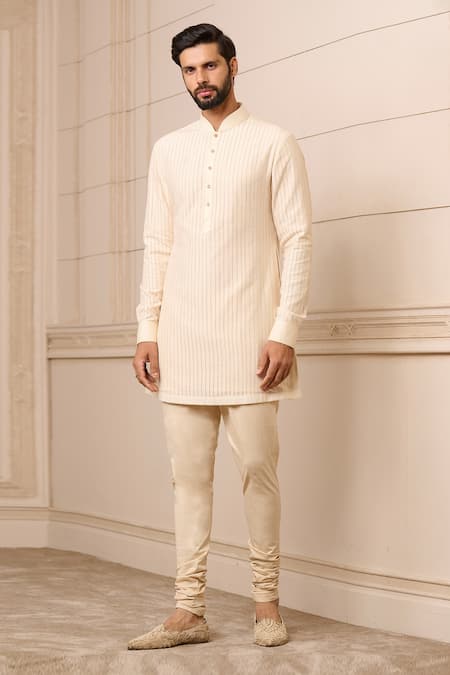 Tarun Tahiliani Stripe Pattern Kurta Set 