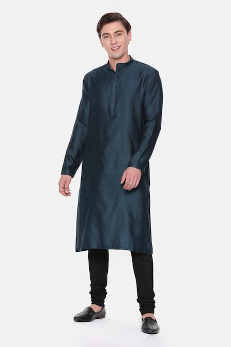 Mayank Modi - Men Chevron Pattern Kurta Set 