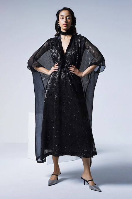 Shorshe Clothing Jaya Sequin Kaftan 