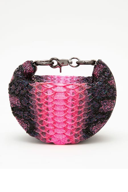 Doux Amour Crystal Embellished Ombre Bag 
