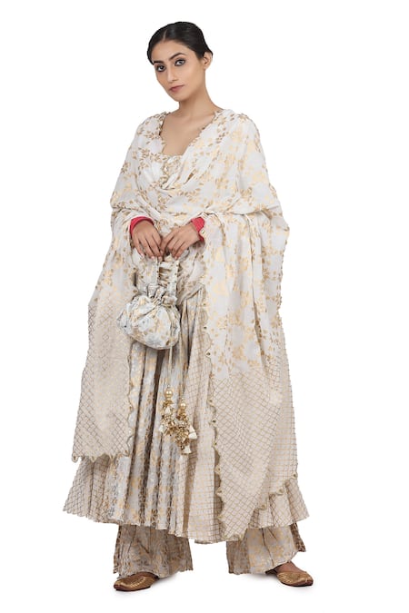 Seema Nanda Ikjot Anarkali Sharara Set 