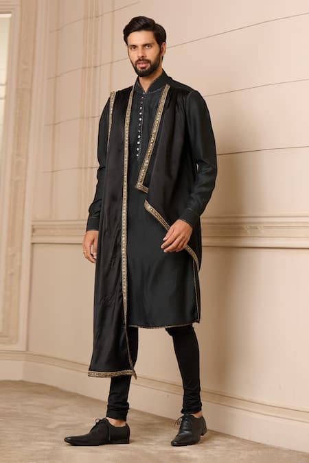 Tarun Tahiliani Draped Kurta Set 