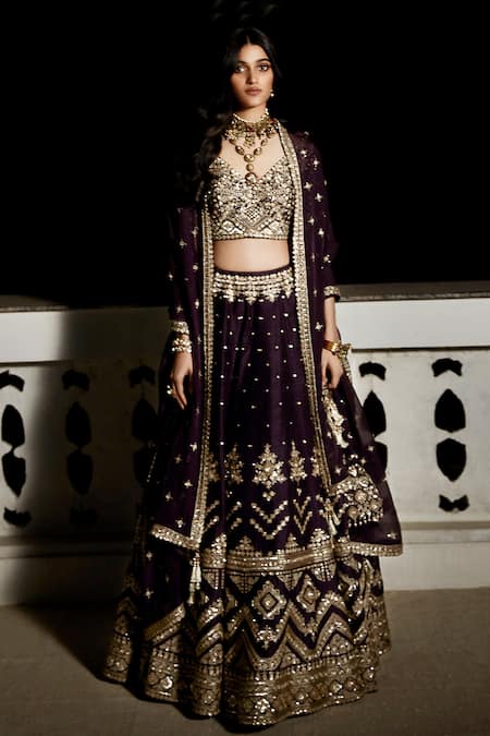 MATSYA Royal Matsya Silk Bridal Lehenga Set 