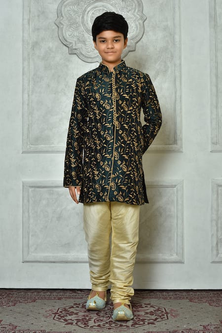 Arihant Rai Sinha Bloom Pattern Kurta 