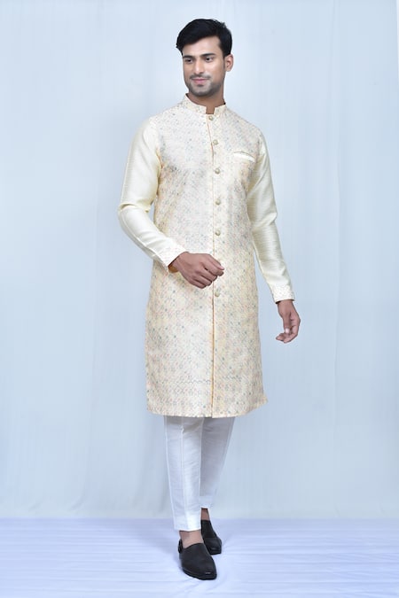 Arihant Rai Sinha Thread Embroidered Kurta Pant Set 