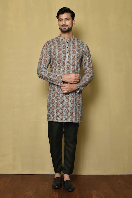 Samyukta Singhania Floral Print Kurta 