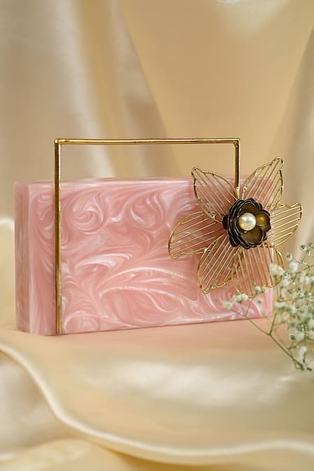 Miar Designs Inika Resin Box Clutch 