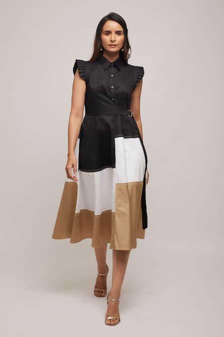 Escape By Aishwarya Collar Circular Dress 