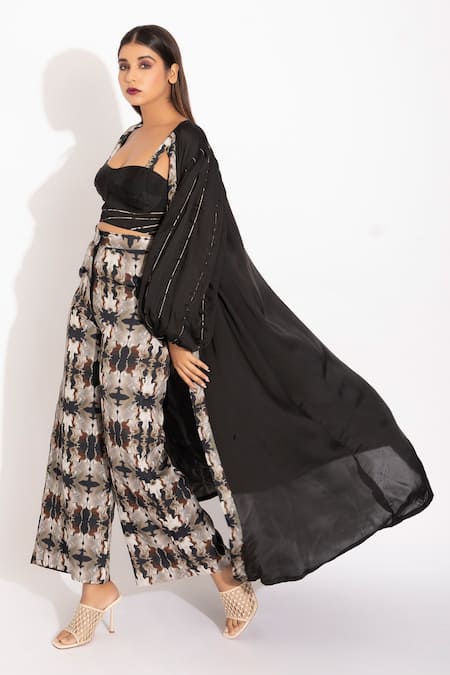 Studio Surbhi Gathered Sleeved Shrug 
