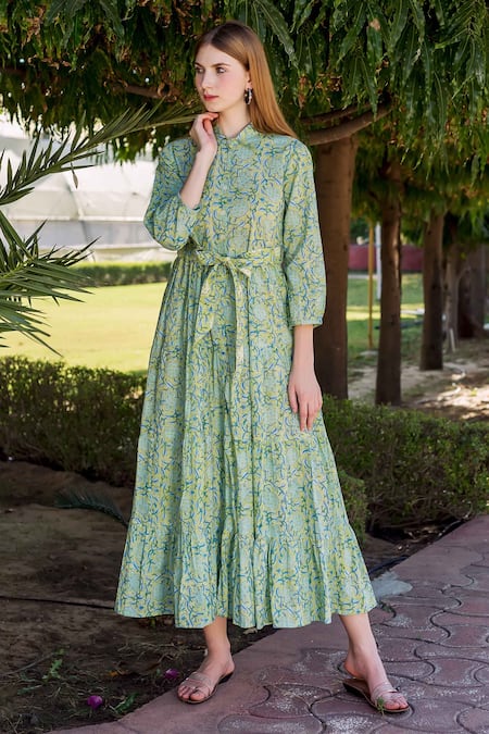 Elegant Green Wedding Dress