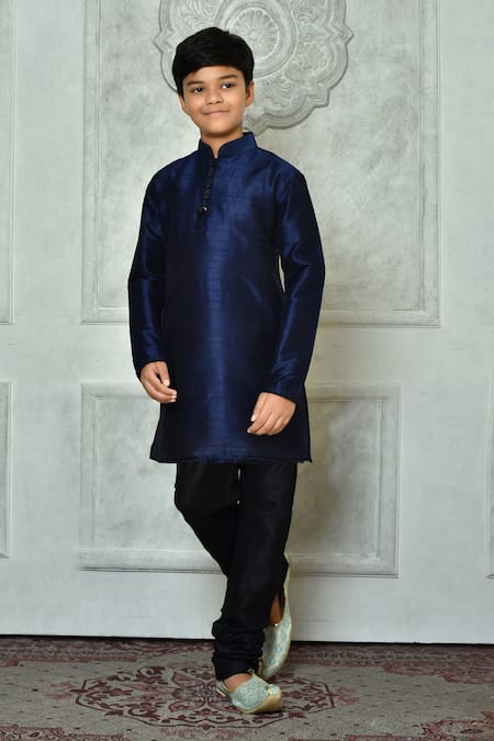 Arihant Rai Sinha Plain Full Sleeve Long Kurta 