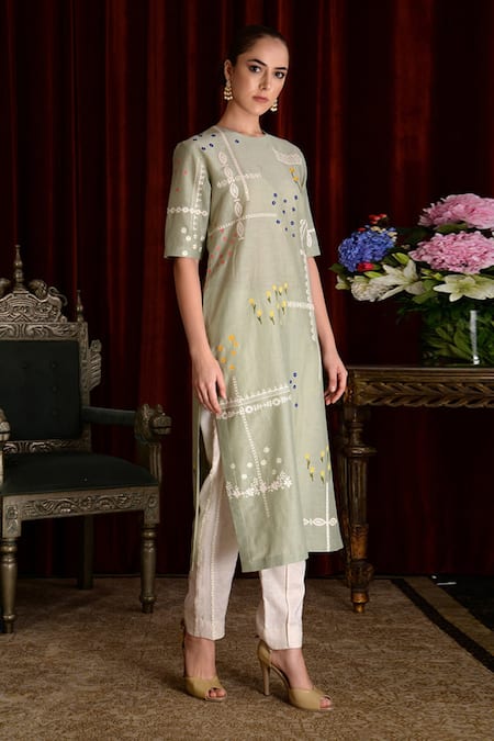 Sahil Kochhar Cotton Silk Tanha Tunic 