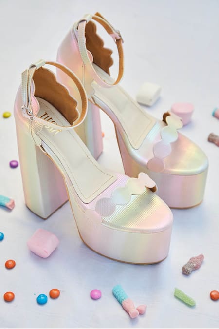 Pastel color clearance heels