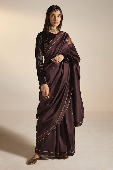 Shorshe Clothing Chanderi Woven Saree 