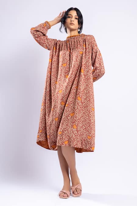 Doodlage Jaylen Floral Print Tunic 