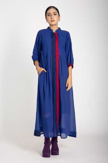 JAYATI GOENKA Jamdani Shirt Dress    