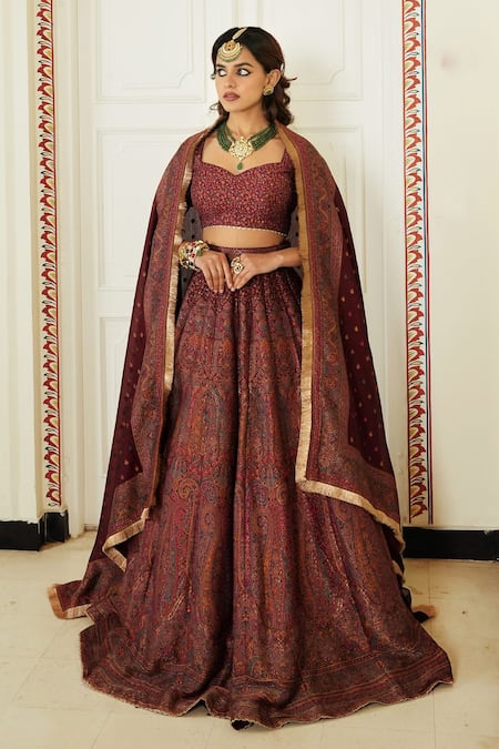 Safaa The Iffat Bridal Lehenga Set 