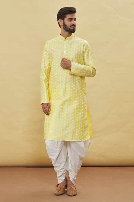 Arihant Rai Sinha Printed Kurta & Dhoti Pant Set 