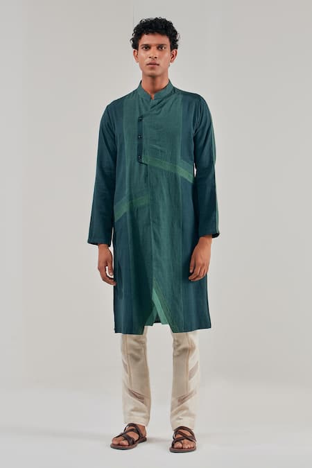 Shreyansh Designs Asymmetric Panelled Kurta 
