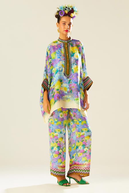 Rajdeep Ranawat Chanel Silk Floral Print Tunic 