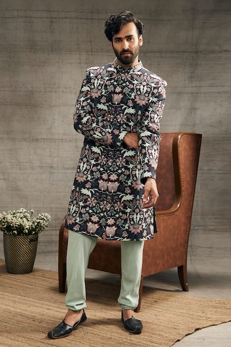 Soup By Sougat Paul Ela Vintage Floral Print Kurta With Pant