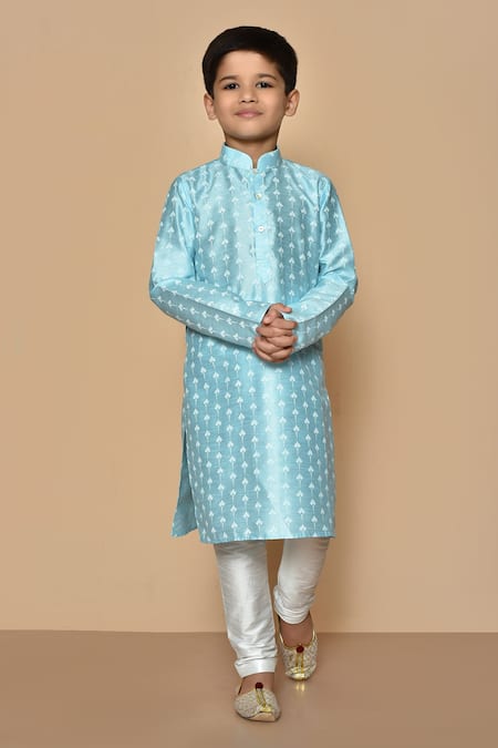 Arihant Rai Sinha Floret Print Kurta & Churidar Set 