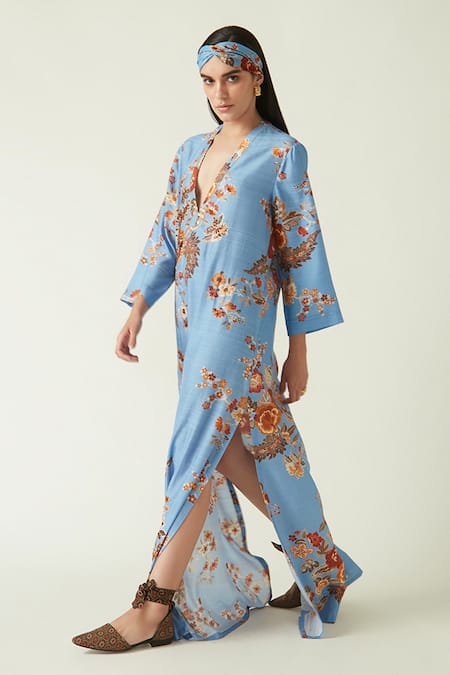 Payal Pratap Malino Floral Print Kaftan 
