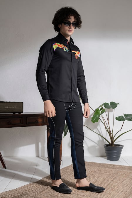 Abkasa Michael Embroidered Shirt 