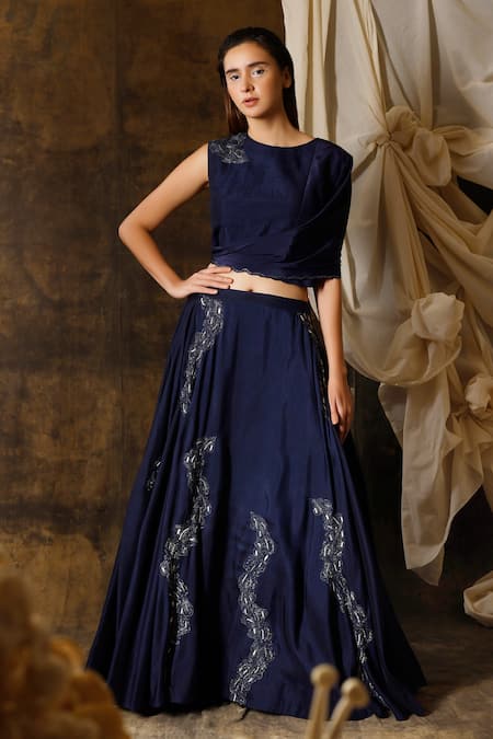 Formal clearance blue skirt