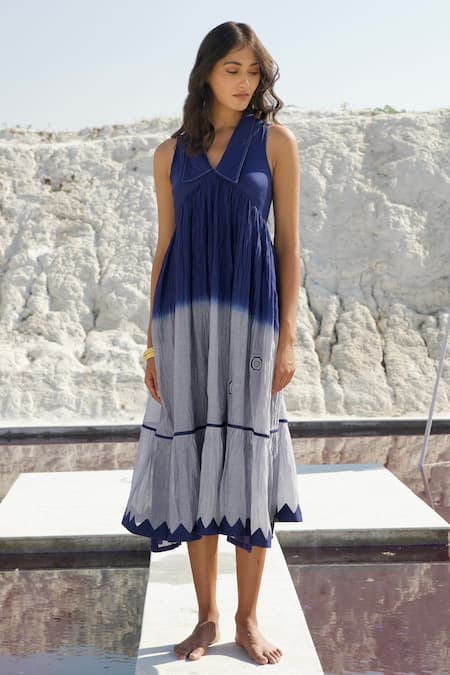 The Loom Art Ombre Tiered Dress 