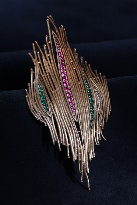 Cosa Nostraa Triveni Sangam Brooch 