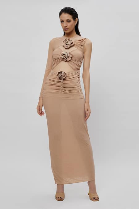 Deme by Gabriella Bodycon Front Cutout Gown 