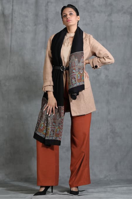 Dusala Handwoven Cashmere Woollen Stole