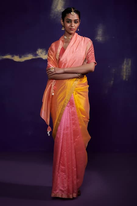 Dressfolk Chanderi Saree 