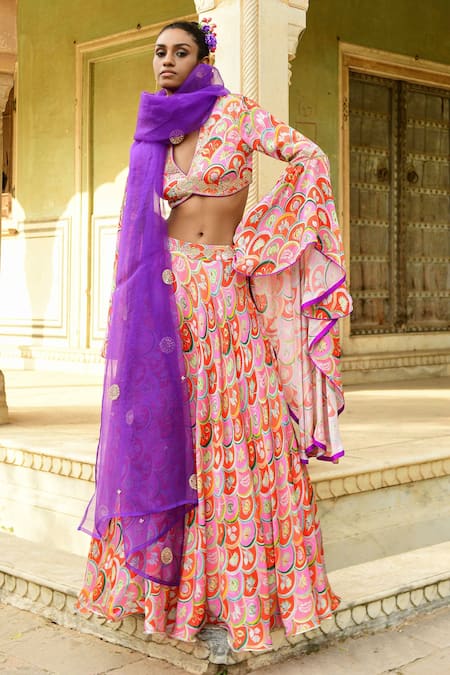 Swati Vijaivargie Gulbahar Lehenga Set 