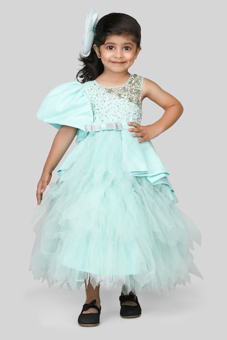 Buy Navy Blue Dresses & Frocks for Girls by Peppermint Online | Ajio.com