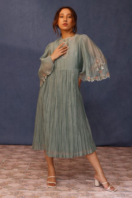 Chokhi Chorri Kyra Hand Embroidered Dress 