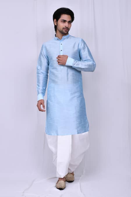 Arihant Rai Sinha Band Collar Kurta & Dhoti Pant Set 