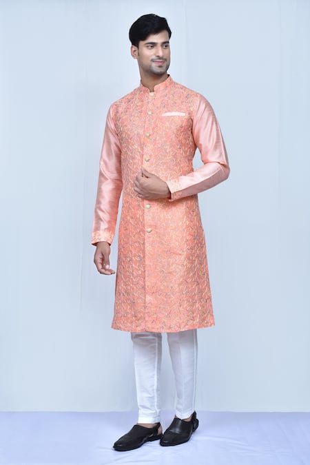 Arihant Rai Sinha Thread Embroidered Kurta Set 