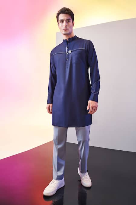 Kora By Nilesh Mitesh Full Sleeved Kurta & Pant Set 